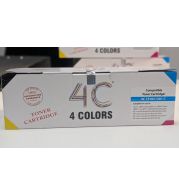 4C CF401A Cyan Toner Cartridge – High Yield, OEM Compatible, Genuine Replacement for Printers, High Yield, Vivid Color Output